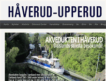Tablet Screenshot of haverud-upperud.se